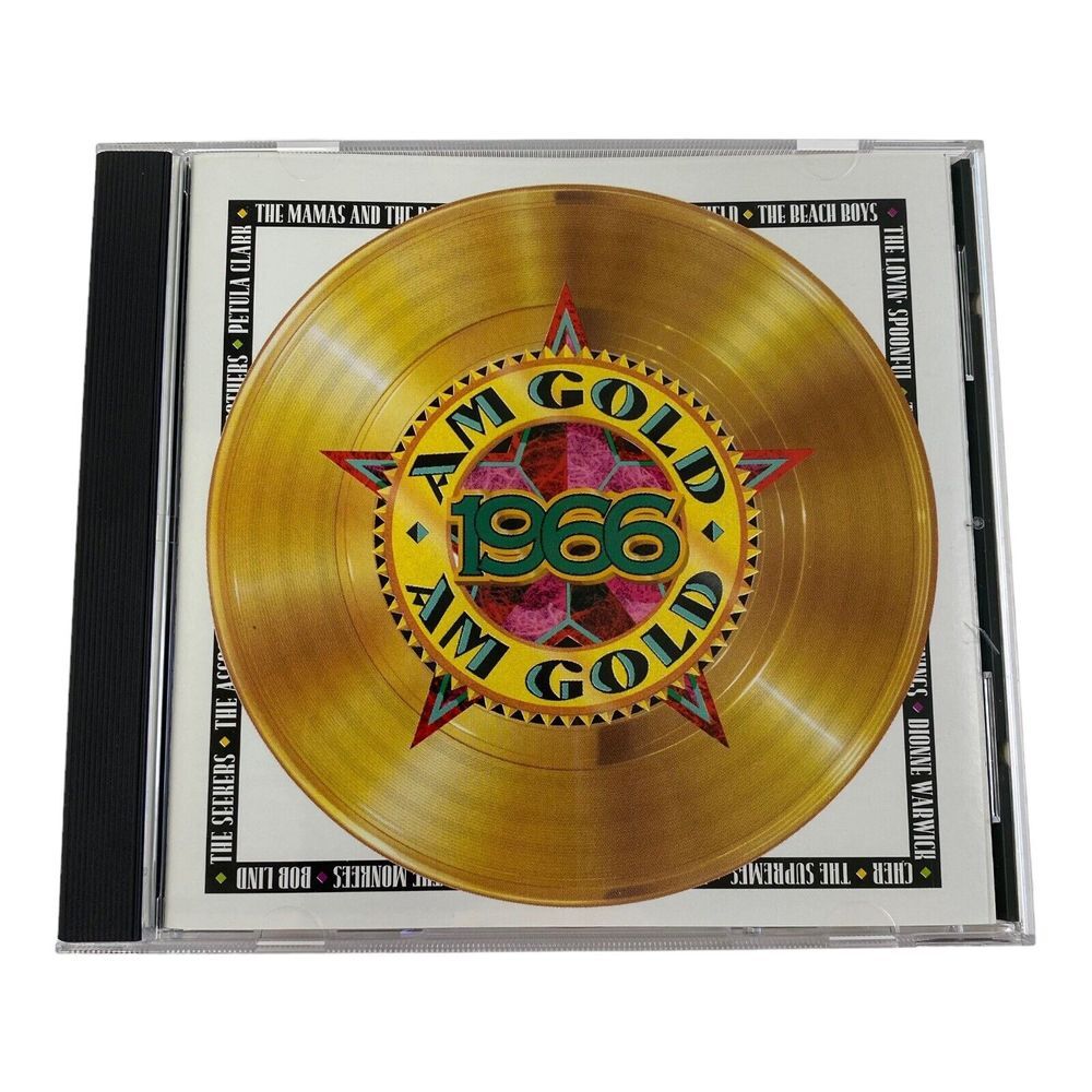 Various Artists:‎ AM GOLD 1966 (CD, 1990 Warner) Time Life Cher, Sledge, Monkees